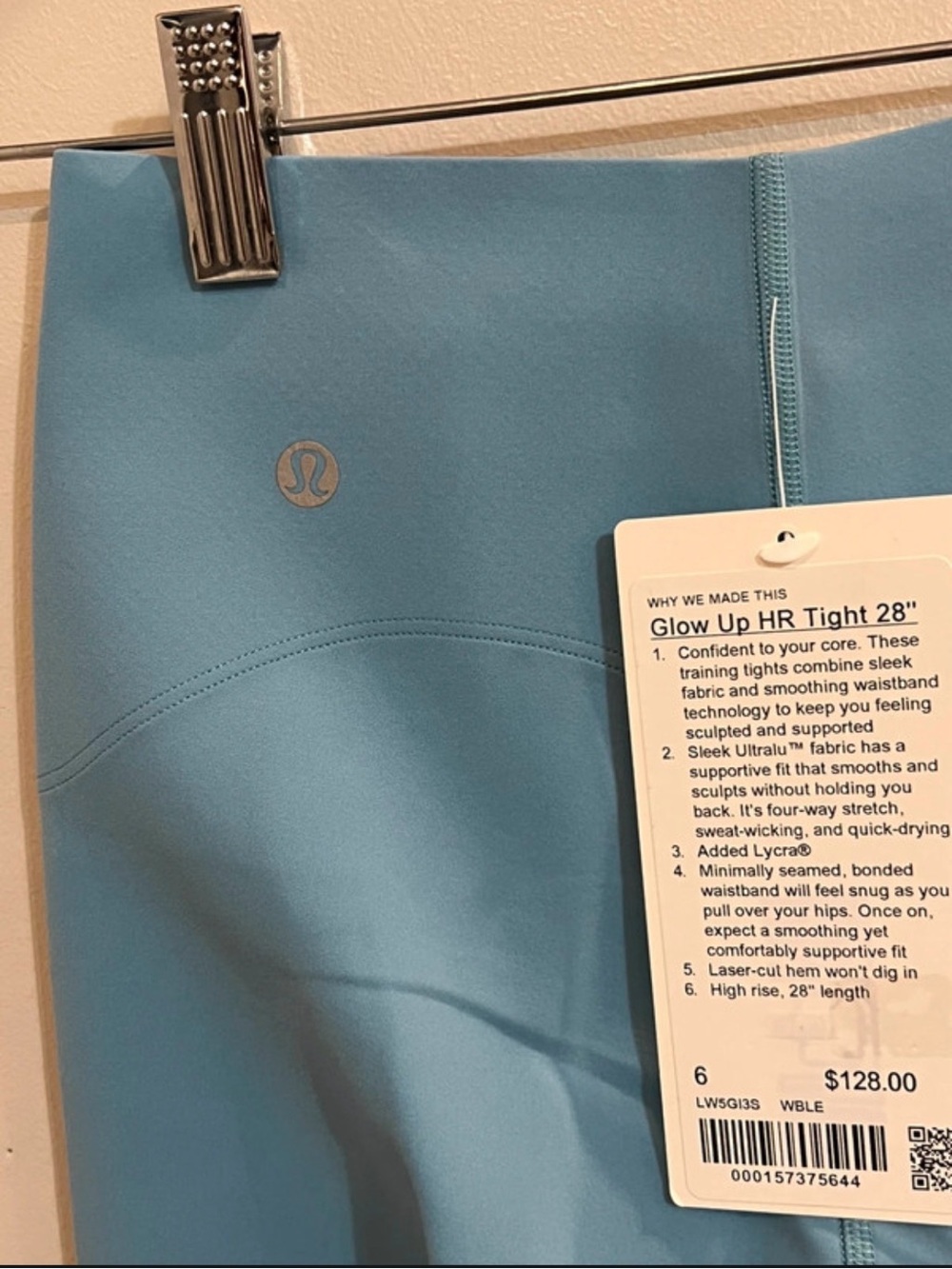 lululemon athletica Women’s light blue thighs - Picture 5 of 6